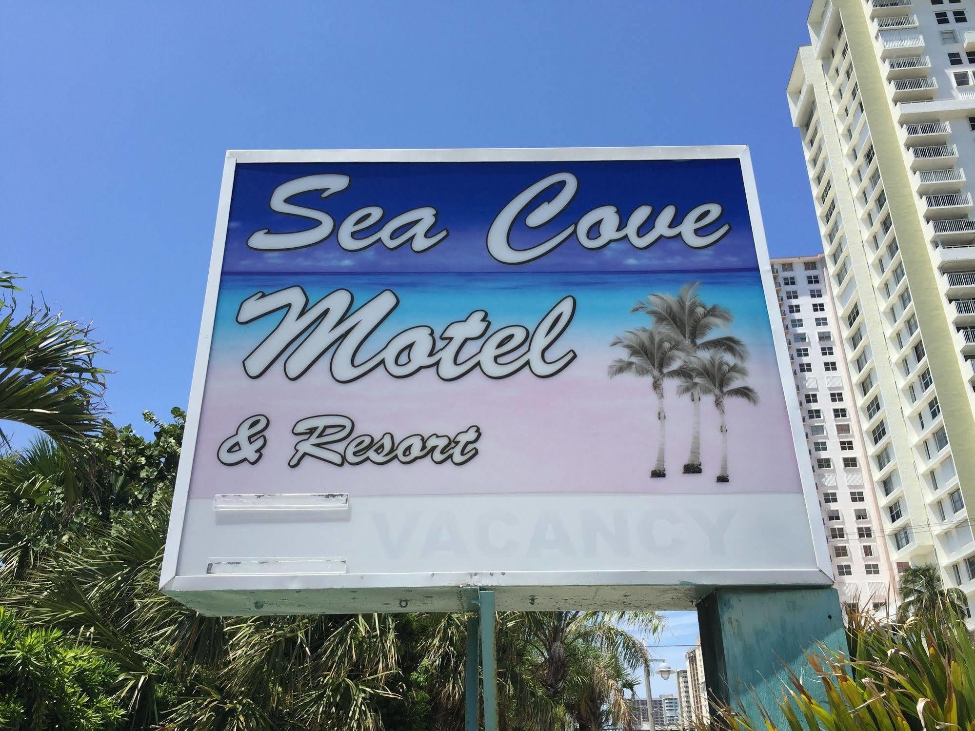 Sea Cove Motel ポンパノビーチ エクステリア 写真